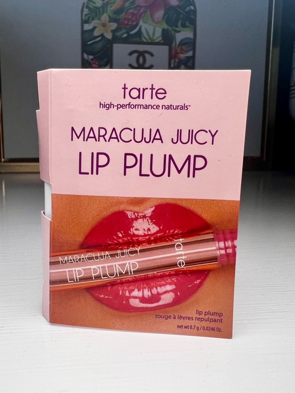 Tarte Maracuja Juicy Lip Plump Primrose Mini Sample Hydrating Gloss NIP